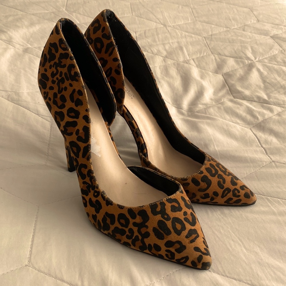 Leopard Heels